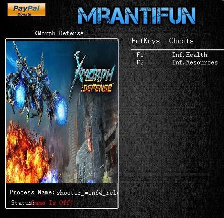 X变体防御二项修改器 MrAntiFunv1.6 X变体防御二项修改器 MrAntiFunv1.6