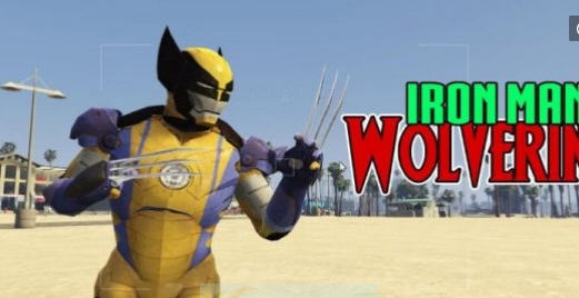 GTA5金刚狼钢铁侠MOD v2.7