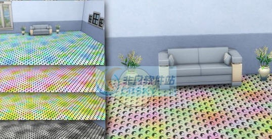 模拟人生4彩色地板MOD v2.4 模拟人生4彩色地板MOD v2.4