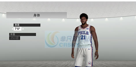 NBA2K1976人恩比德身形面补MOD v2.5 NBA2K1976人恩比德身形面补MOD v2.5