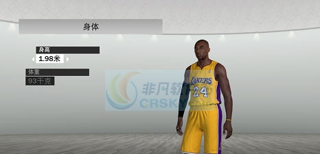 NBA2K19湖人队科比身形面补MOD v2.8 NBA2K19湖人队科比身形面补MOD v2.8