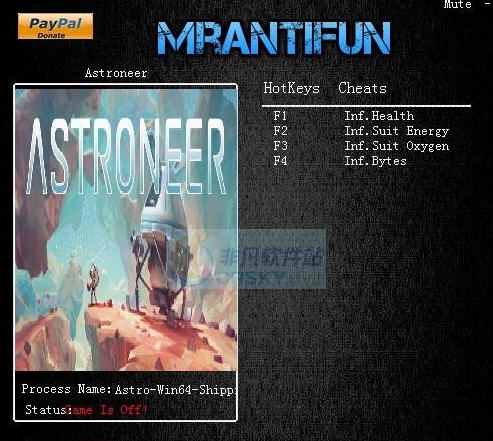 异星探险家四项修改器 v0.10.2.3 异星探险家四项修改器 v0.10.2.3