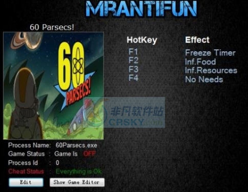 60秒差距四项修改器 MrAntiFunv1.5 60秒差距四项修改器 MrAntiFunv1.5