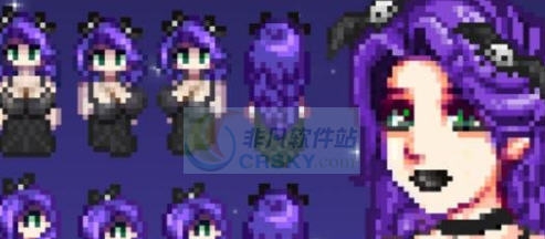 星露谷物语哥特洛丽塔阿比盖尔MOD v2.6 星露谷物语哥特洛丽塔阿比盖尔MOD v2.6