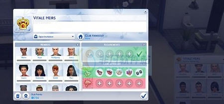 模拟人生4更多的俱乐部会员MOD v2.5 模拟人生4更多的俱乐部会员MOD v2.5