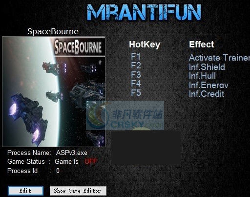 太空谍影四项修改器 v3.5 太空谍影四项修改器 v3.5