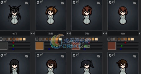 环世界B19舰C发型包MOD v2.3 环世界B19舰C发型包MOD v2.3