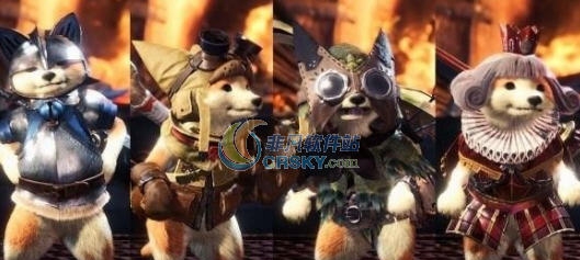 怪物猎人世界狗狗伙伴MOD v2.5 怪物猎人世界狗狗伙伴MOD v2.5