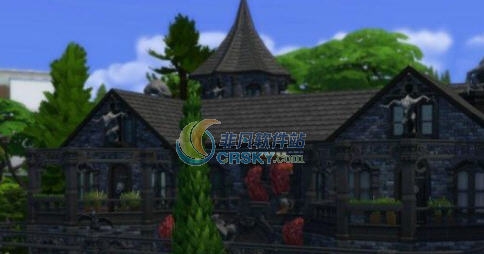 模拟人生4德古拉伯爵庄园MOD v2.5 模拟人生4德古拉伯爵庄园MOD v2.5