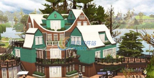 模拟人生4独特设计翡翠屋MOD v2.6 模拟人生4独特设计翡翠屋MOD v2.6