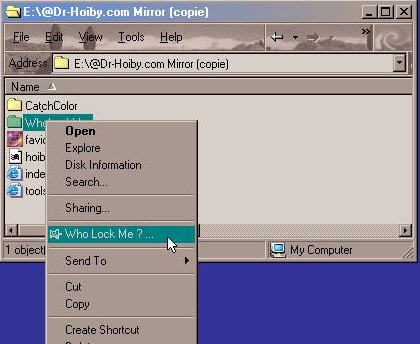 WhoLockMe v2.7 WhoLockMe v2.7