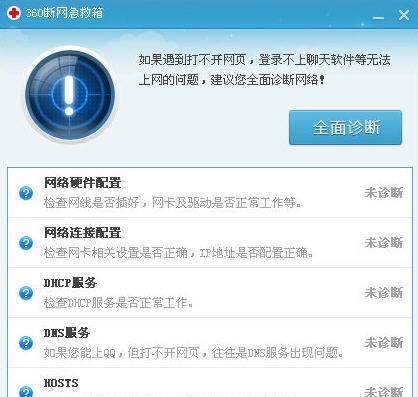 360断网急救箱 v10.0.1508.5 360断网急救箱 v10.0.1508.5