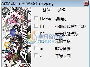 突击间谍五项修改器 v3.6 突击间谍五项修改器 v3.6