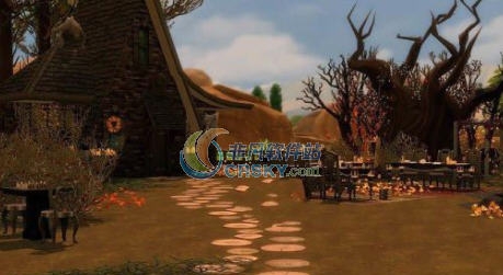 模拟人生4万圣节风格公园MOD v2.4 模拟人生4万圣节风格公园MOD v2.4