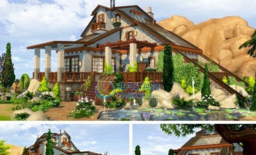 模拟人生4山上豪华别墅MOD v2.3 模拟人生4山上豪华别墅MOD v2.3