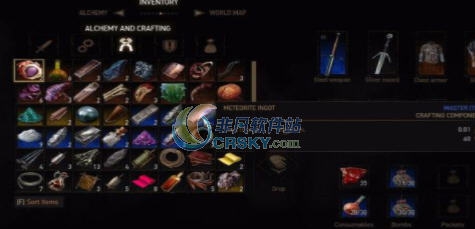 巫师3狂猎改变物品重量MOD v2.6 巫师3狂猎改变物品重量MOD v2.6