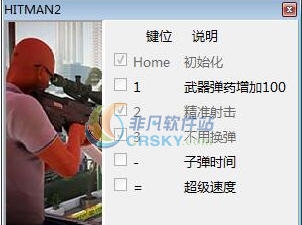 杀手2五项修改器 v3.6 杀手2五项修改器 v3.6