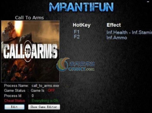 战争召唤三项修改器 v3.3