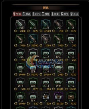太吾绘卷提升商人的商品数量MOD v2.5 太吾绘卷提升商人的商品数量MOD v2.5