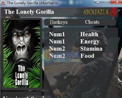 孤独的大猩猩四项修改器 Abolfazlv1.4