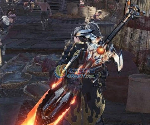 怪物猎人世界橙色武士大剑MOD v2.8 怪物猎人世界橙色武士大剑MOD v2.8