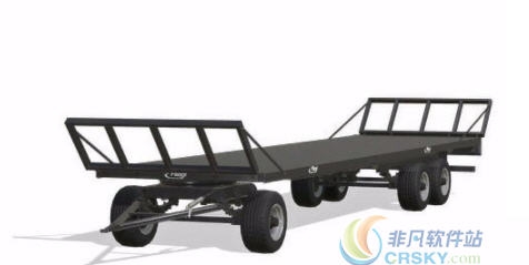 模拟农场19Fliegl DPW 180平板拖车MOD v2.7 模拟农场19Fliegl DPW 180平板拖车MOD v2.7