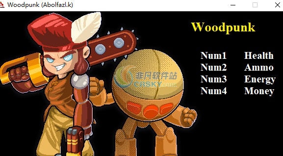Woodpunk四项修改器 Abolfazlv1.3 Woodpunk四项修改器 Abolfazlv1.3