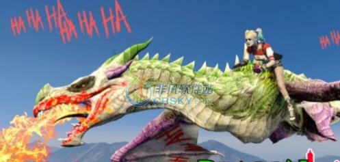 GTA5小丑女龙骑士MOD v2.4 GTA5小丑女龙骑士MOD v2.4