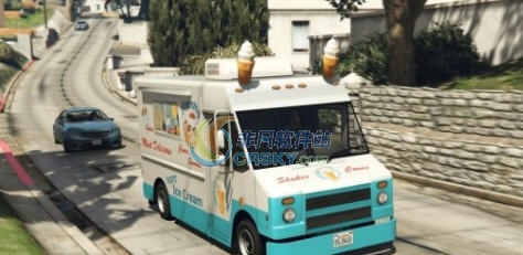 GTA5卖冰激凌卡车MOD v2.6 GTA5卖冰激凌卡车MOD v2.6