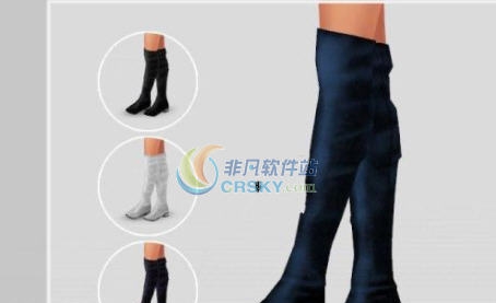 模拟人生4女性高邦皮靴MOD v2.3 模拟人生4女性高邦皮靴MOD v2.3