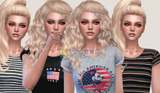 模拟人生4条纹休闲运动T恤MOD v2.4 模拟人生4条纹休闲运动T恤MOD v2.4