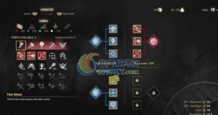 巫师3狂猎点技能点数减半MOD v2.4