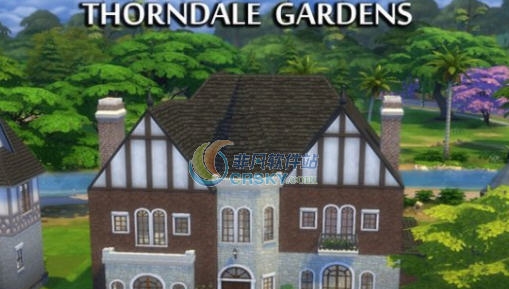 模拟人生4桑代尔花园别墅MOD v2.5