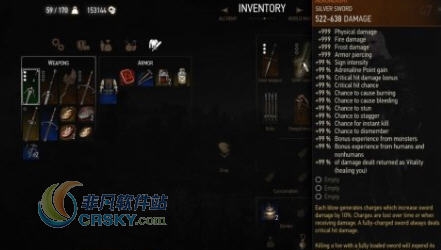 巫师3狂猎银剑史诗级加强MOD v2.5 巫师3狂猎银剑史诗级加强MOD v2.5