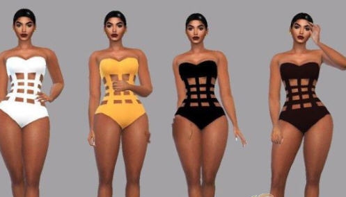 模拟人生4女性格子泳装MOD v2.5