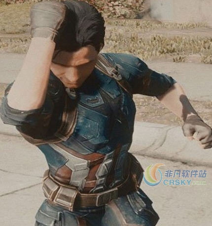 辐射4美国队长制服MOD v2.5 辐射4美国队长制服MOD v2.5