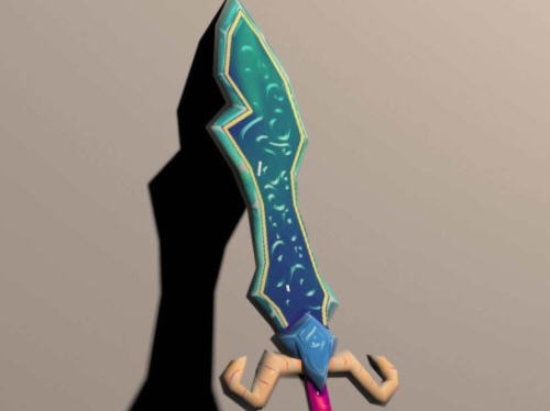 GTA5卡通风格宝剑MOD v2.5 GTA5卡通风格宝剑MOD v2.5