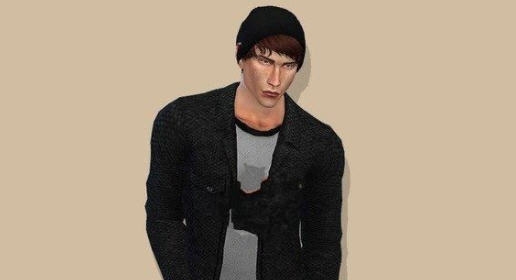 模拟人生4男士黑色夹克MOD v2.5 模拟人生4男士黑色夹克MOD v2.5