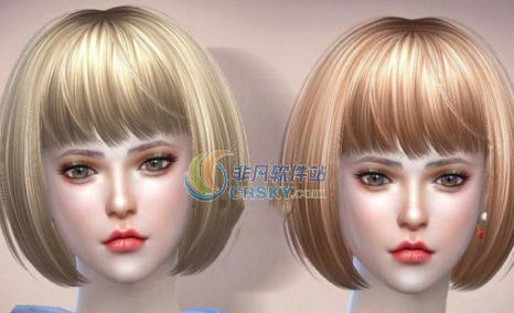 模拟人生4女性可爱短发MOD v2.6 模拟人生4女性可爱短发MOD v2.6