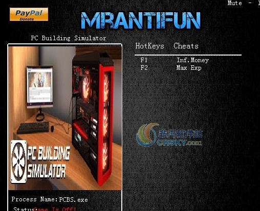 电脑装机模拟无限金钱经验修改器 v3.3 电脑装机模拟无限金钱经验修改器 v3.3