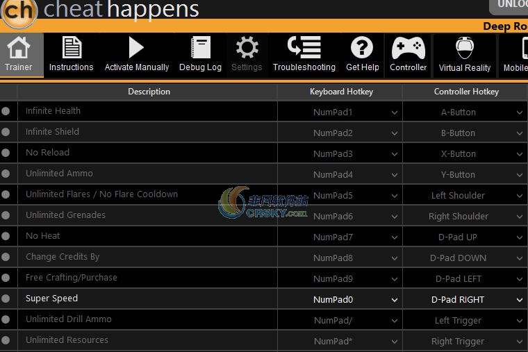 深岩银河十九项修改器 v3.4 深岩银河十九项修改器 v3.4