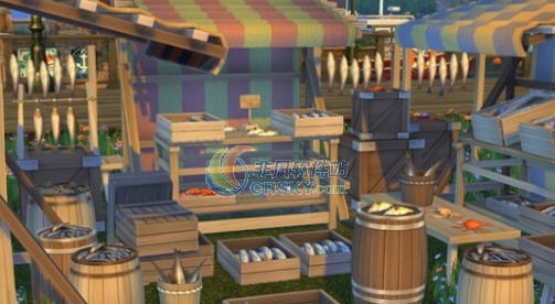 模拟人生4鱼市场装饰MOD v2.4 模拟人生4鱼市场装饰MOD v2.4
