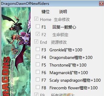 驯龙高手新骑士的黎明十一项修改器 v3.5