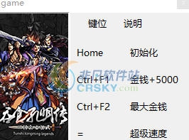 吞食孔明传三项修改器 v3.4 吞食孔明传三项修改器 v3.4
