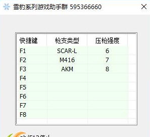 雪暴CF自动压枪助手 v1.0.0.5 雪暴CF自动压枪助手 v1.0.0.5