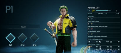 Jump大乱斗索隆海盗服装MOD v2.3 Jump大乱斗索隆海盗服装MOD v2.3