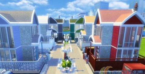 模拟人生4六色住宅区MOD v2.4 模拟人生4六色住宅区MOD v2.4
