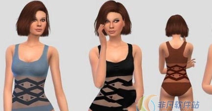 模拟人生4腰部透明泳装MOD v2.4 模拟人生4腰部透明泳装MOD v2.4