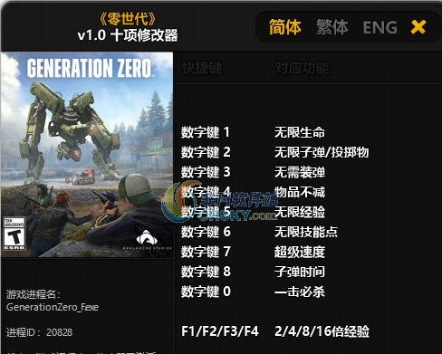 零世代十项修改器 婵$偛顑呭ù閿嬪閹烘瀚夐柛顐g箓椤ㄦ硣1.6 零世代十项修改器 婵$偛顑呭ù閿嬪閹烘瀚夐柛顐g箓椤ㄦ硣1.6