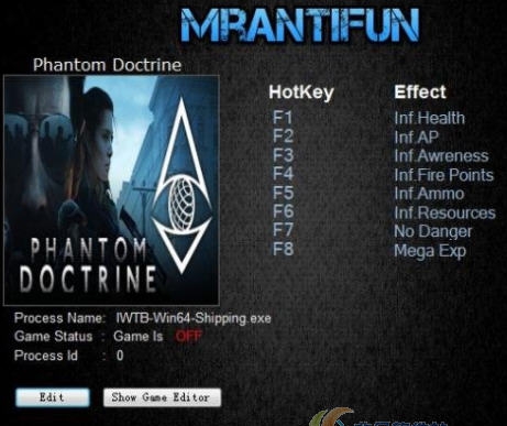 幽灵教义八项修改器 v3.4 幽灵教义八项修改器 v3.4